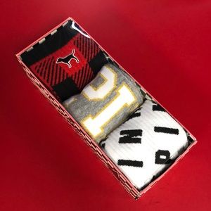 Pink VS knee high sock 3 pack gift set